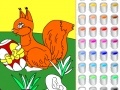 Joc Kid's coloring: Easter eggs
