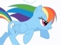 Joc Friendship is Magic - Rainbow Dash attack cloud