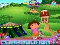 Joc Dora at the theme park