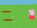 Joc Little Pig. Jumping in puddles