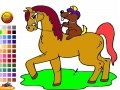 Joc Horse and Dog Coloring