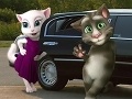 Joc Talking cat Tom and Angela limousine