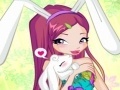 Joc Winx Bunny Style: Round Puzzle