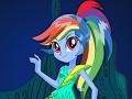Joc My Little Pony: Equestria Girls - Legend of Everfree Rainbow Dash Dress Up