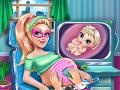 Joc Super Barbie Pregnant Check-Up