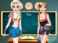 Joc Elsa And Anna Highschool Fashion