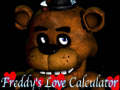 Joc Five nights at Freddy's: Freddy's Love Calculator
