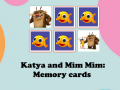 Joc Kate and Mim Mim: Memory cards