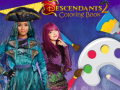 Joc  Descendants 2: Coloring Book  