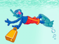 Joc 123 Sesame Street: Underwater Sink or Float