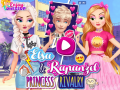 Joc Elsa and Rapunzel Princess Rivalry