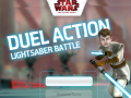 Joc Star Wars Duel Action Lightsaber 