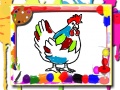 Joc Chicken Coloring Book
