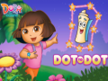 Joc Dora The explorer Dot to Dot