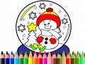 Joc Back To School: Christmas Coloring Book