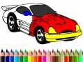 Joc Back To School: Muscle Car Coloring