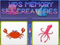 Joc Kids Memory Sea Creatures