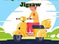 Joc City Scooter Rides Jigsaw