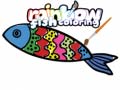 Joc Rainbow Fish Coloring