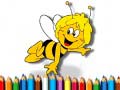 Joc Back To School: Bee Coloring Book