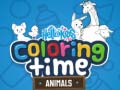 Joc HelloKids Coloring Time Animals
