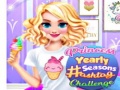 Joc Princess Yearly Seasons Hashtag Challenge