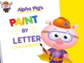 Joc Alpha Pig's Paint By Letter