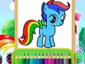 Joc Wonder Pony Coloring