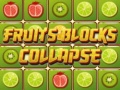 Joc Fruits Blocks Collapse