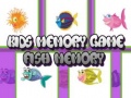 Joc Kids Memory Game Fish Memory