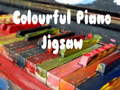 Joc Colourful Piano Jigsaw