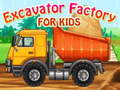 Joc Excavator Factory For Kids