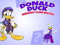Joc Donald Duck memory card match