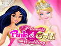 Joc Princess Pink And Gold Wedding