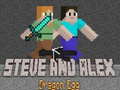 Joc Steve and Alex Dragon Egg