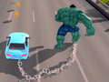 Joc Chained Car vs Hulk 