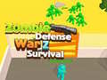 Joc Zombie defense War Z Survival 