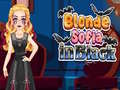 Joc Blonde Sofia In Black