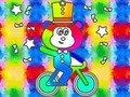 Joc Coloring Book: Monkey Rides Unicycle