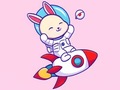 Joc Coloring Book: Rabbit Astronaut