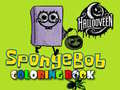 Joc SpobgeBob Halloween Coloring Book