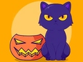 Joc Coloring Book: Halloween Cat