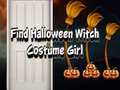 Joc Find Halloween Witch Costume Girl