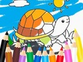 Joc Coloring Book: Sunny Turtle