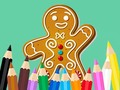 Joc Coloring Book: Gingerbreads