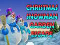 Joc Christmas Snowman Garden Escape
