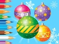 Joc Coloring Book: Christmas Decorate Balls