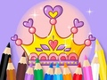 Joc Coloring Book: Princess Crown