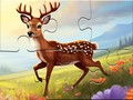 Joc Jigsaw Puzzle: Running Deer