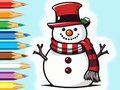 Joc Coloring Book: Snowman Family